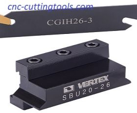 Cán dao tiện cắt đứt ghép mảnh