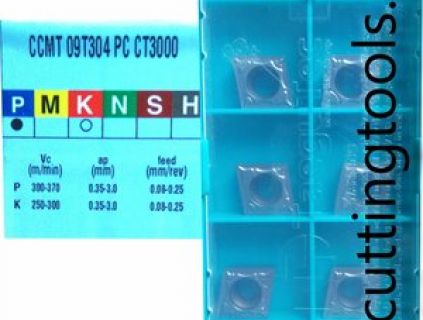 Mảnh dao tiện CCMT-09T304-PC CT3000