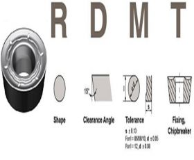 Mảnh dao phay RDMT1003, RDMT1204