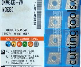 Mảnh dao tiện CNMG120412-VM NC5330
